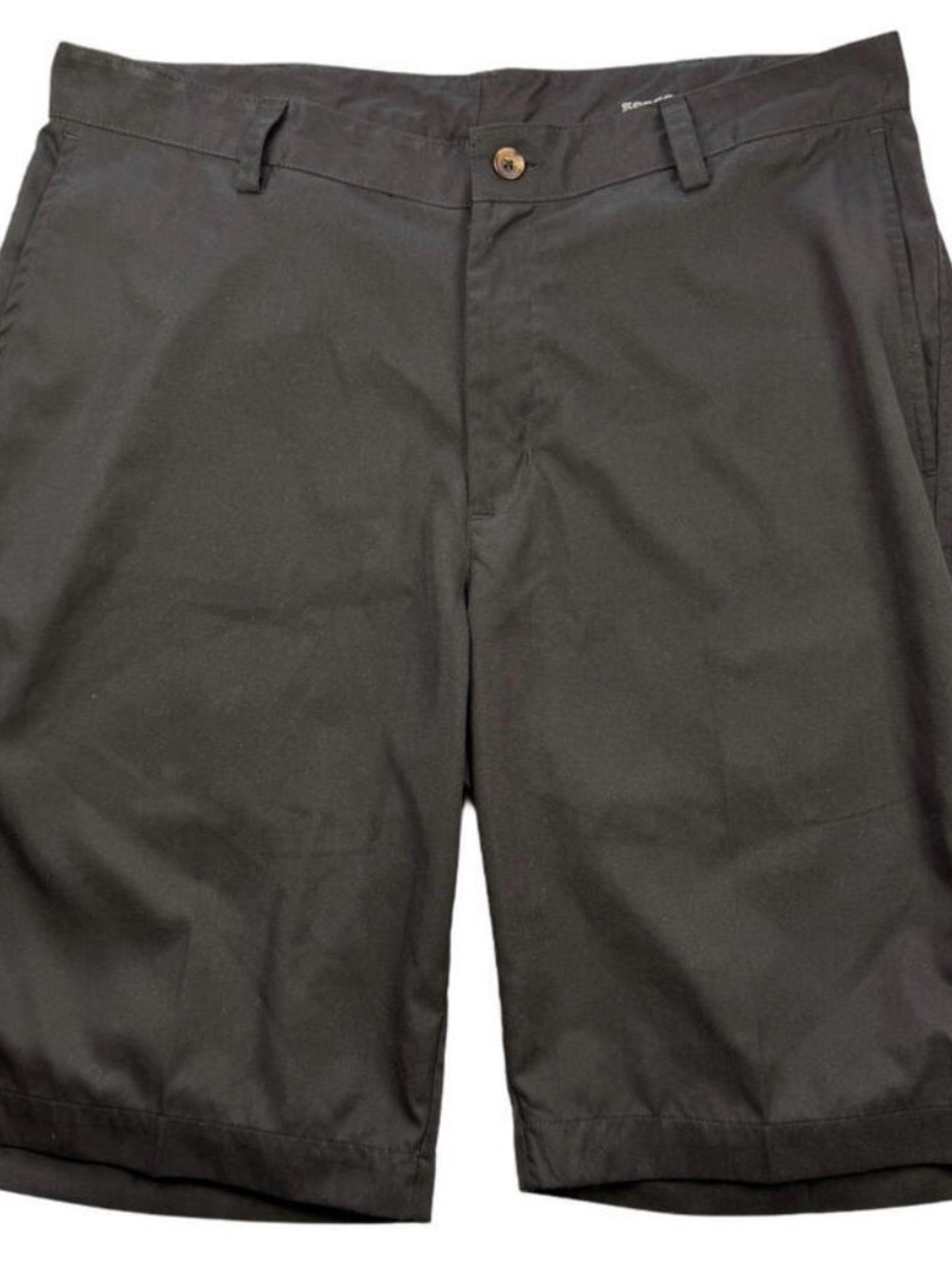 Ping Men's Black Flat-Front Golf Shorts